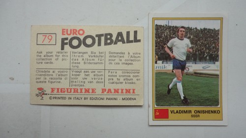 Rare 1979 panini - panini, euro